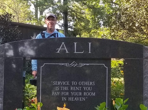 At Ali's Grave